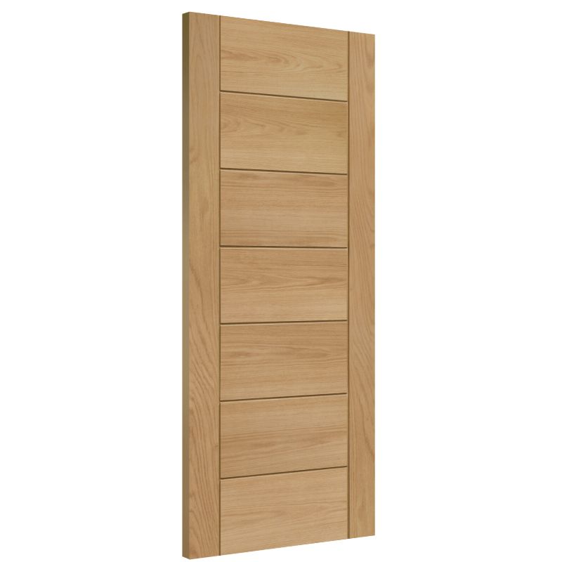 Internal Oak Palermo Fire Door - All Sizes