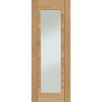 Internal Oak Palermo 1 Light (Clear Glass) - All Sizes