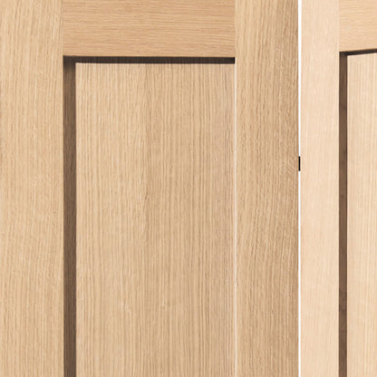 JB Kind Oak Etna Bi-Fold Internal Door Unfinished