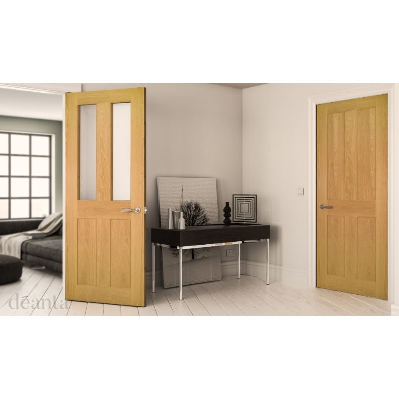 Deanta Eton Interior Oak Door
