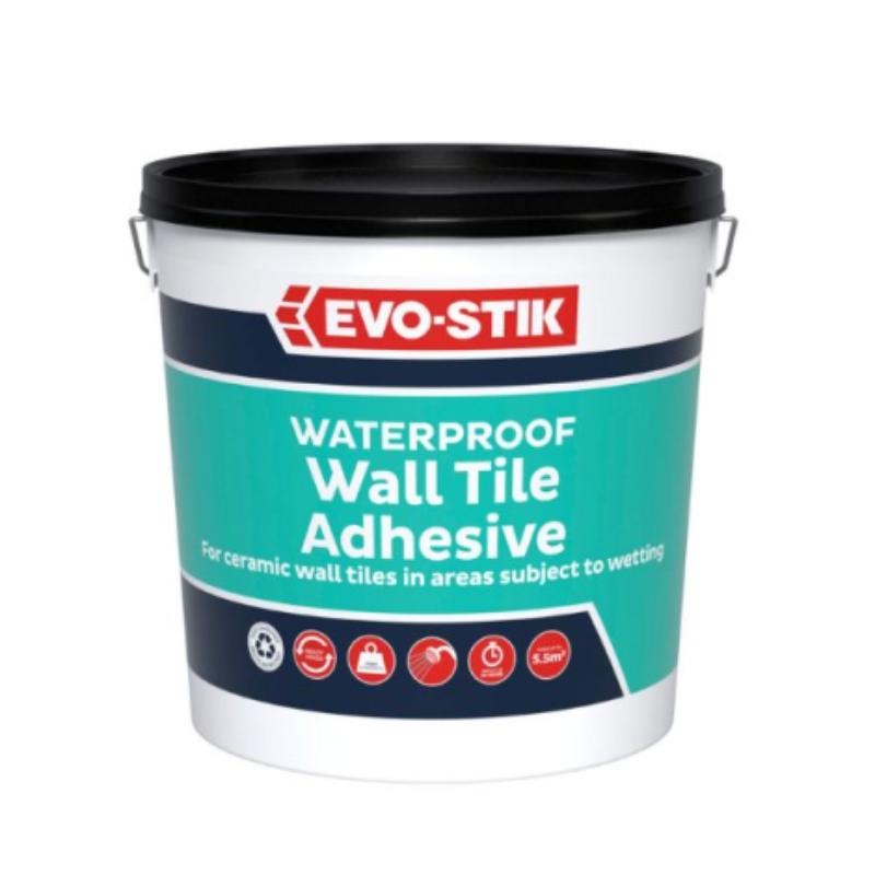 Waterproof Wall Tile Adhesive - All Sizes