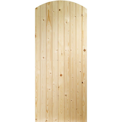 XL Joinery Ledged & Braced Arched Top External Pine Gate 1981 x 915mm