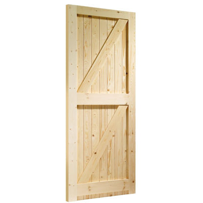 XL Joinery Framed Ledged & Braced External Pine Gate or Shed Door 1981 x 686 x mm