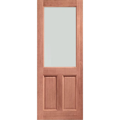 LPD 2XG 2 Panel Mortice and Tenon Hardwood Exterior Door 78in x 33in x 44mm (1981 x 838mm)