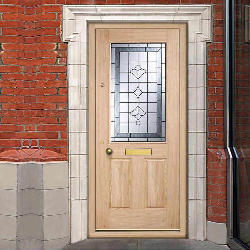 LPD Warmer Door Winchester Oak Exterior Door 80in x 32in x 44mm (2032 x 813mm)