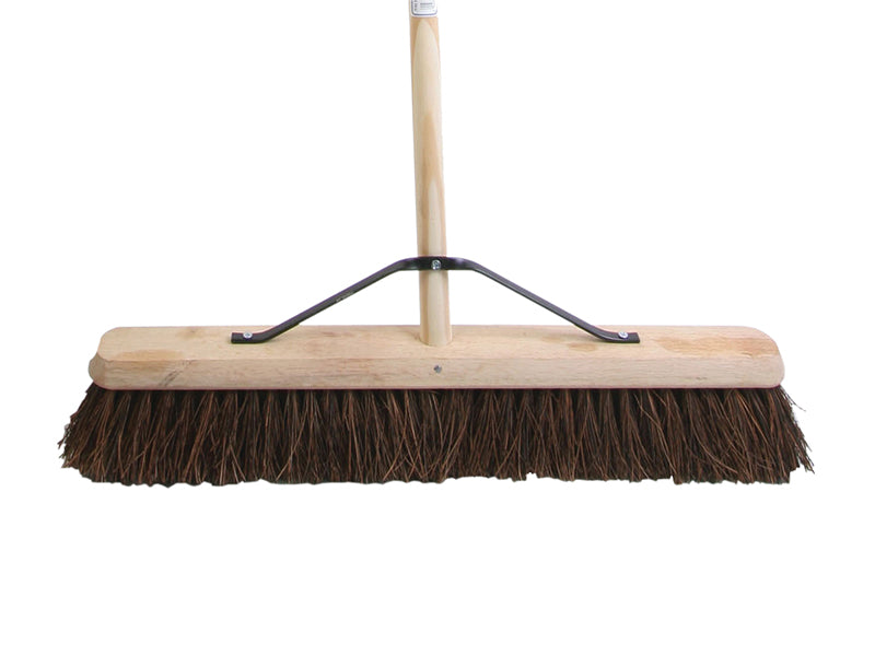 Faithfull Stiff Bassine Broom 600mm (24in) + Handle & Stay