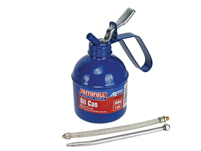 Faithfull Lever Type Oil Can 500ml