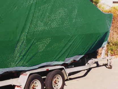 Faithfull Tarpaulin Green / Silver 5.4 x 3.6m (18 x 12ft) 80gsm