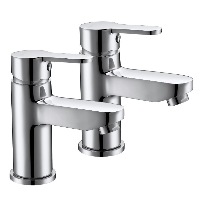 Aqua Luna Basin Taps - Chrome