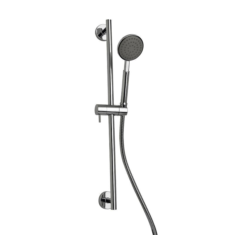 Aqua Pure Slide Rail Kit w/ Luxury Hand Shower and 600mm Double Seam Hose - Chrome (requires outlet elbow)