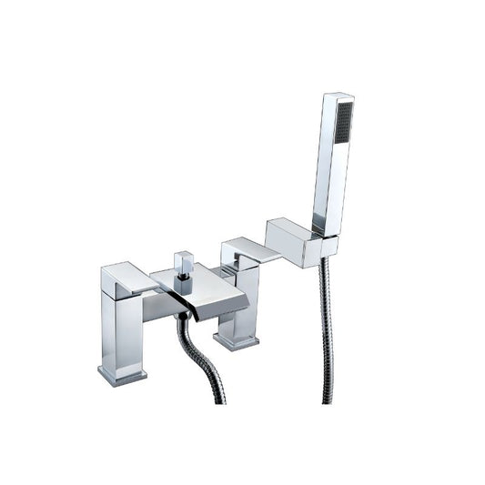 Aqua Estrada Bath Shower Mixer - Chrome