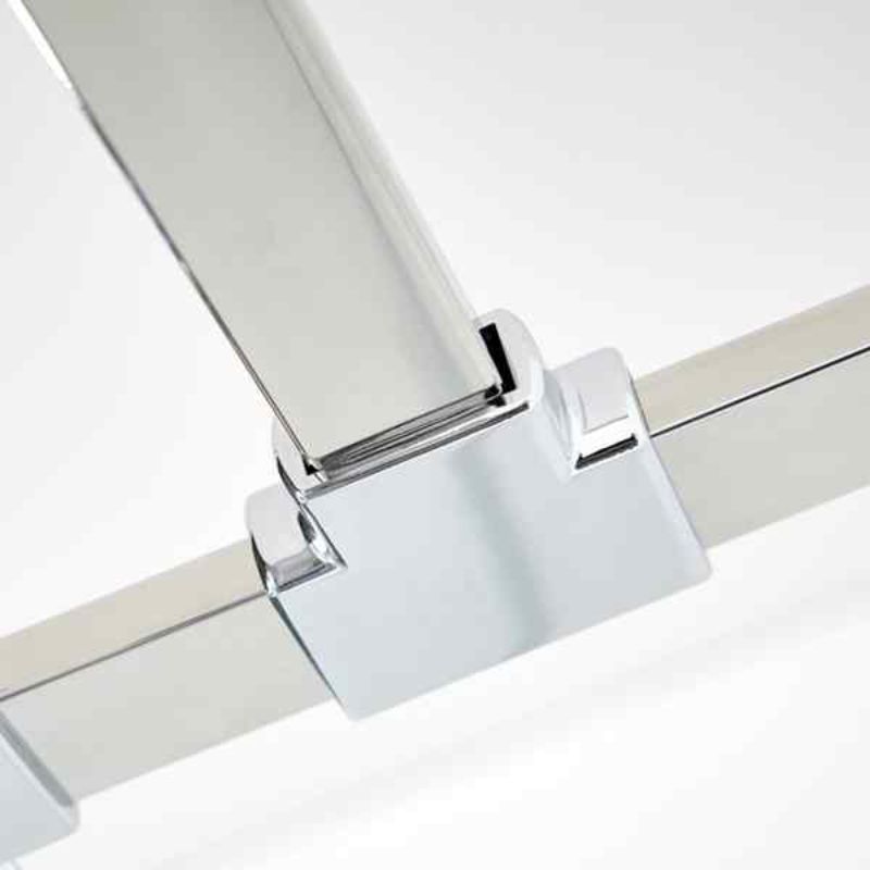 Aquaglass Joining Bracket for Aquaglass Walk-ins - Chrome