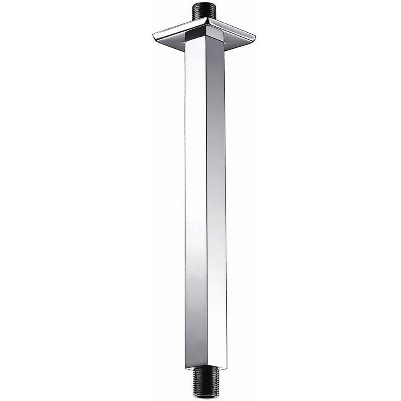 Aqua Holborn Brass Square Ceiling Arm 150mm - All Colours