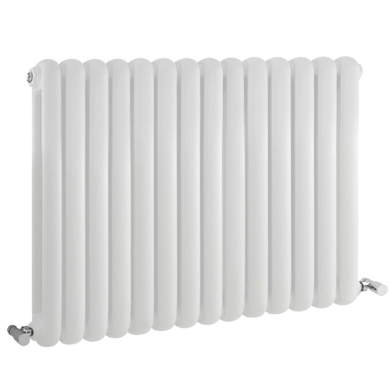 Aqua Kenmare Horizontal Wall-Mounted Radiator 600mm x 853mm - All Colours