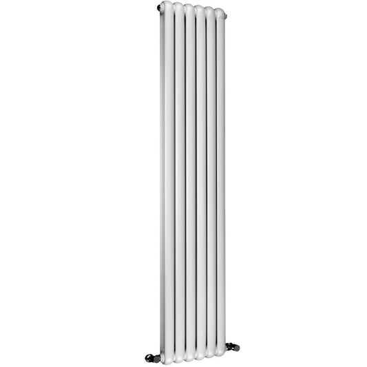 Aqua Adare Vertical Steel Designer Wall-Mounted Radiator 1500mm x 377mm - All Colours