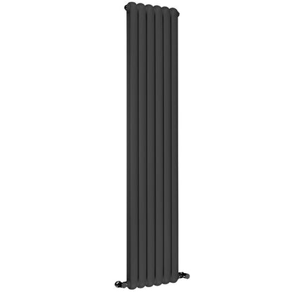 Aqua Adare Vertical Steel Designer Wall-Mounted Radiator 1500mm x 377mm - All Colours