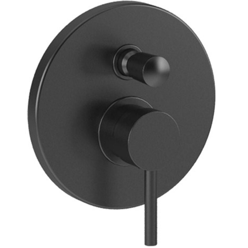 Aqua Vibe Concealed 2-Way Shower Valve  - Matt Black 