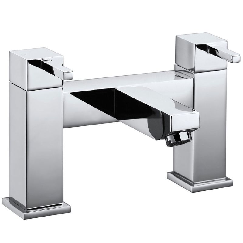 Aqua Ixos Bath Filler - Chrome