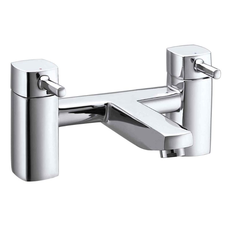 Aqua Cubix2 Bath Filler - Chrome