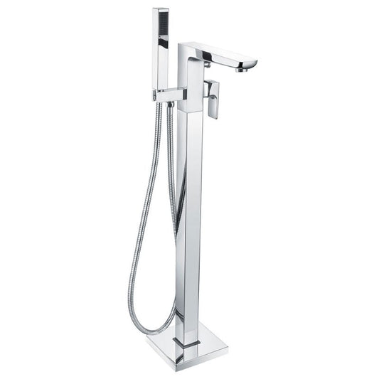 Aqua Alto Free Standing Bath Shower Mixer - Chrome