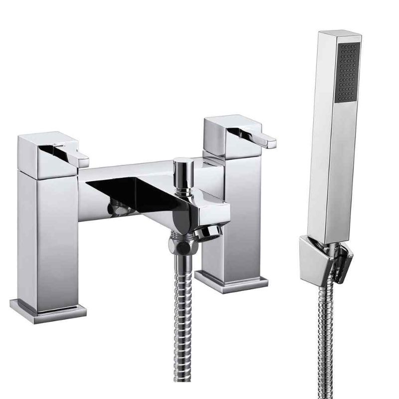 Aqua Ixos Bath Shower Mixer - Chrome