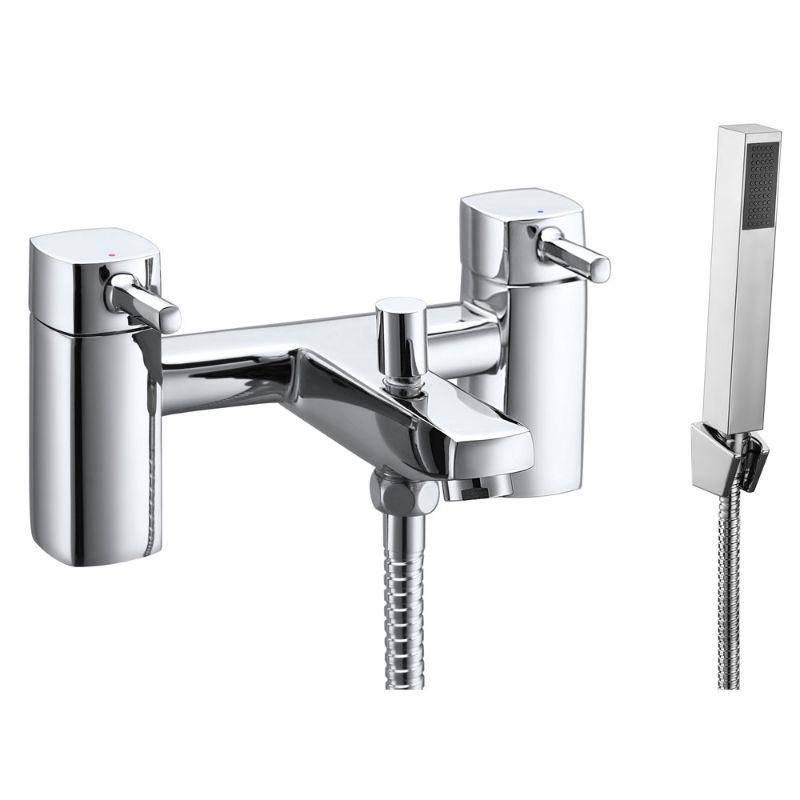 Aqua Cubix2 Bath Shower Mixer - Chrome