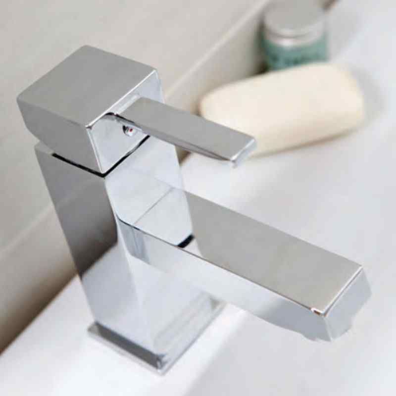 Aqua Ixos Basin Mixer with Click-Clack Waste 