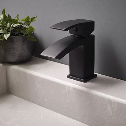 Aqua Onyx Mini Basin Mixer - Black