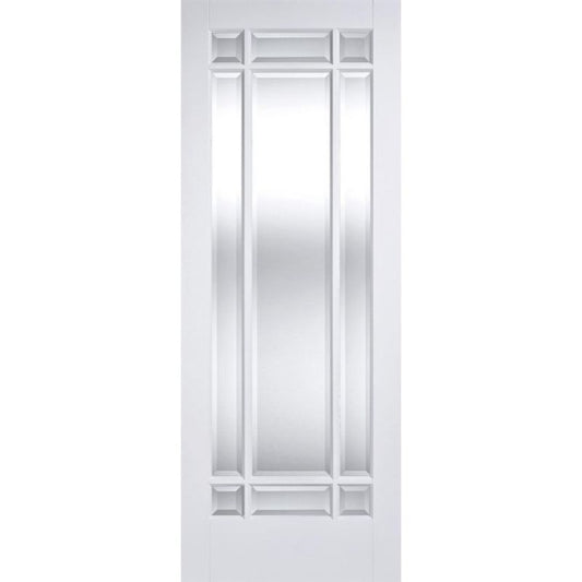 LPD Manhattan White Composite Glazed Internal Door 78in x 27in x 35mm (1981 x 686mm)