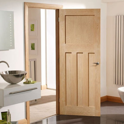 Image for XL Joinery DX Pre-Finished Internal Oak Door 1981 x 686 x 35mm (27")