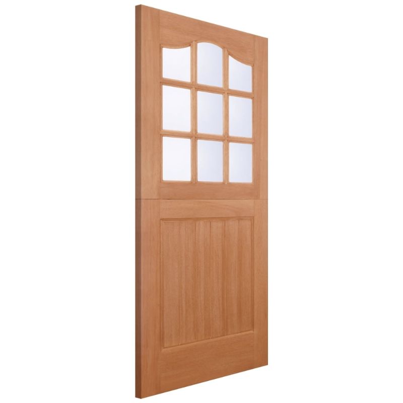 Image for LPD M&T Hardwood Stable 9 Light Clear Glass Dg - 78In x 30In x 44mm (1981 x 762mm)