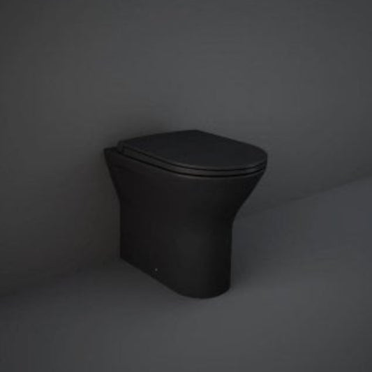 RAK Ceramics Feeling Toilet Seat and Cover Matt Black