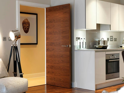 Image for JB Kind Walnut  Fernor Pre-Finished Internal Fire Door