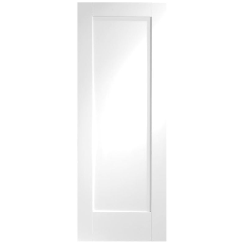 Image for XL Joinery Pattern 10 Internal White Primed Door with Clear Glass 2040 x 826 x 40mm