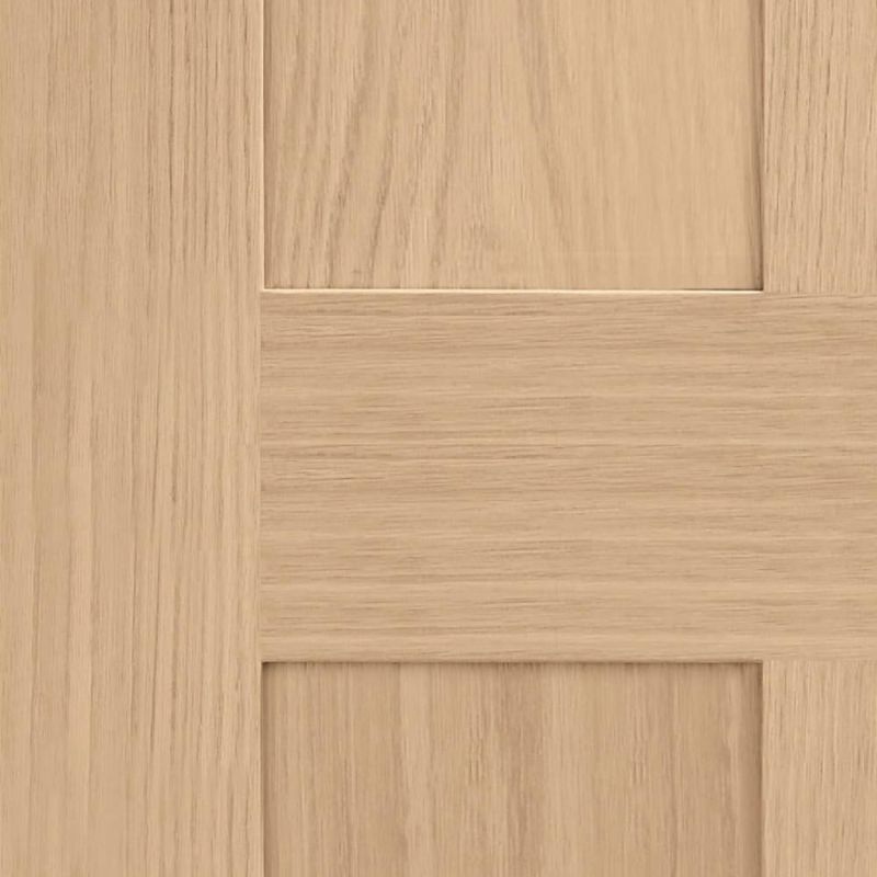 Image for XL Joinery Victorian Shaker 4 Panel Internal Oak Door 1981 x 686 x 35mm (27")