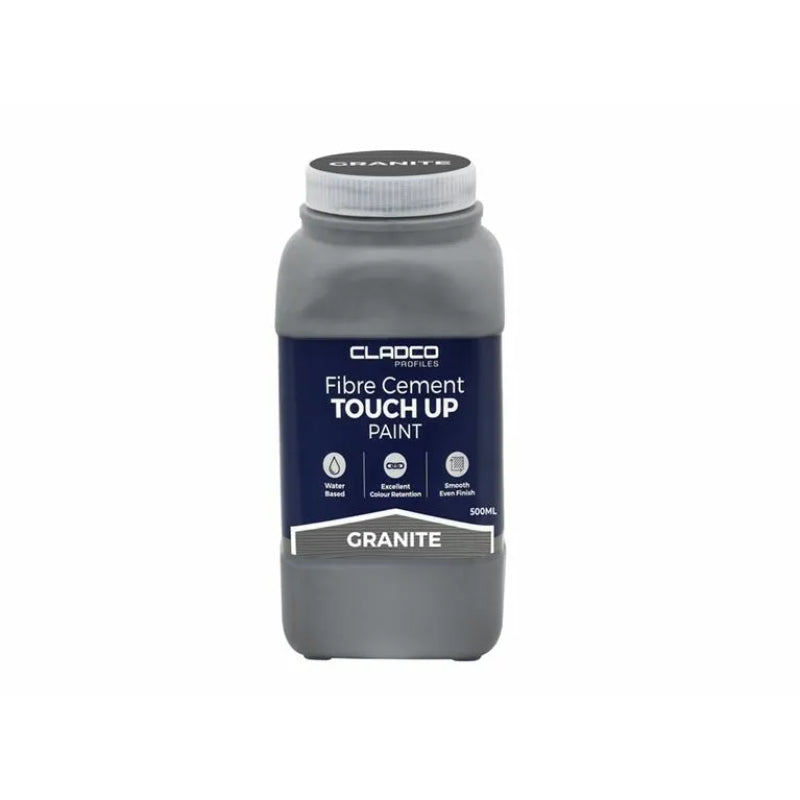 Cladco Fibre Cement Touch Up Paint 500ml - All Colours