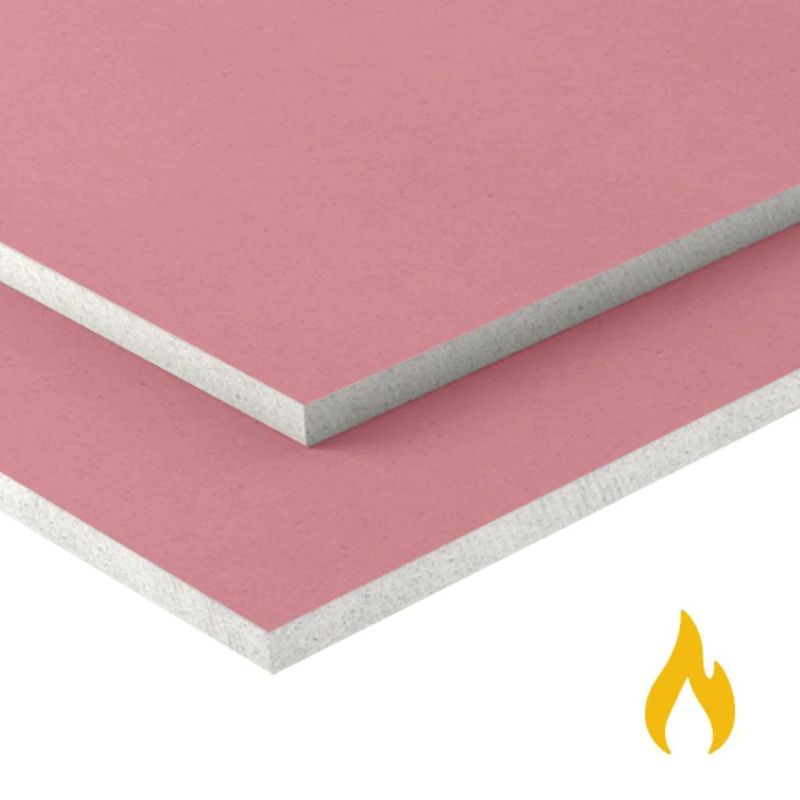 Gypfor Fire Plasterboard 2.4m x 1.2m TE - All Sizes
