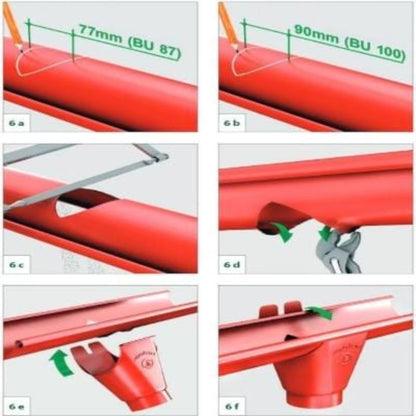 Roofart Gutter Outlet - Full Range