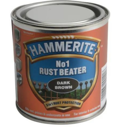 Hammerite No.1 Rust Beater Paint 250ml - All Colours