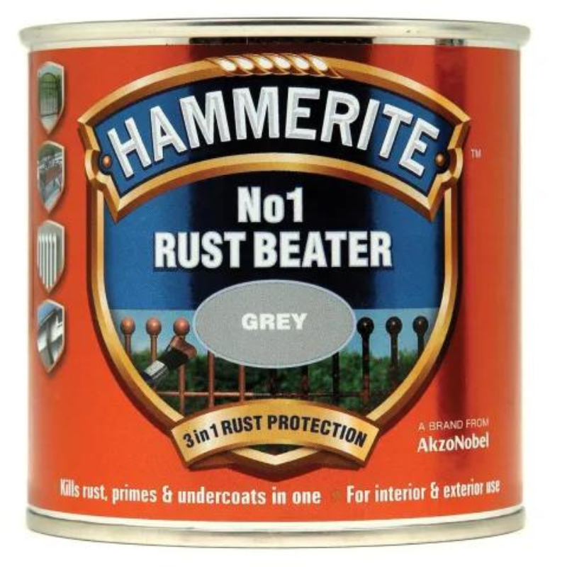 Hammerite No.1 Rust Beater Paint 250ml - All Colours