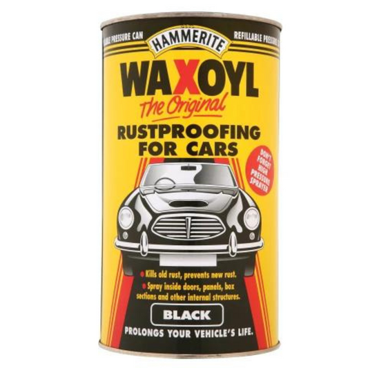 Hammerite Waxoyl Pressure Can - Black x 2.5 Litre