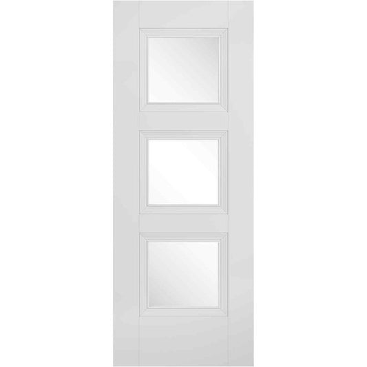 Image for LPD White Amsterdam Glazed 3L Internal Door