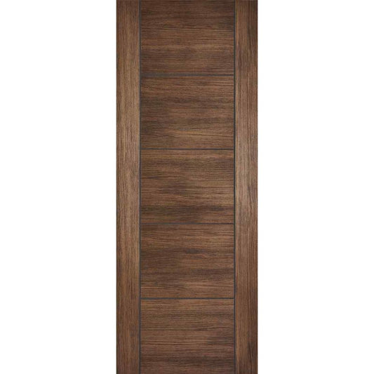 Image for LPD Vancouver Walnut Laminated Internal Fire Door 78in x 33in x 44mm (1981 x 838mm)