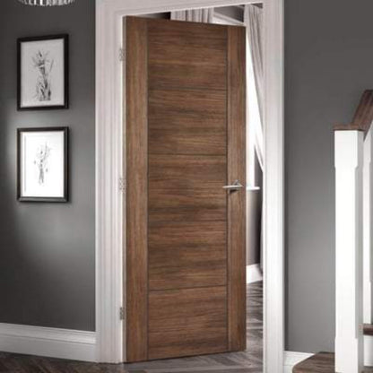 Image for LPD Vancouver Walnut Laminated Internal Fire Door 78in x 33in x 44mm (1981 x 838mm)