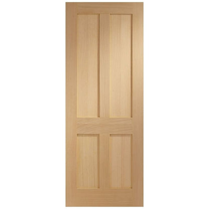 Image for XL Joinery Victorian Shaker 4 Panel Internal Oak Door 1981 x 686 x 35mm (27")