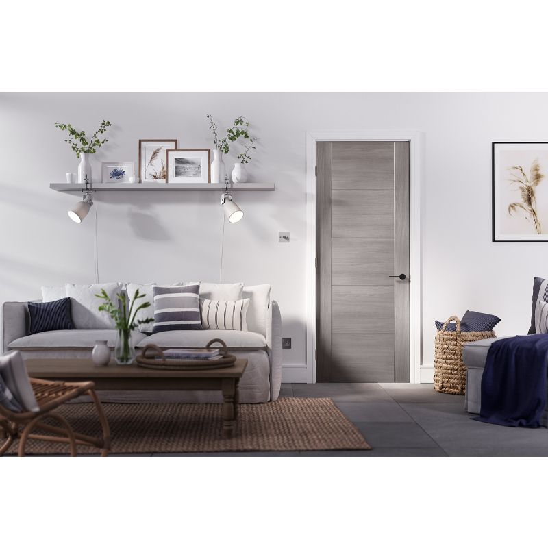 Image for LPD Vancouver Light Grey Laminated Internal Door