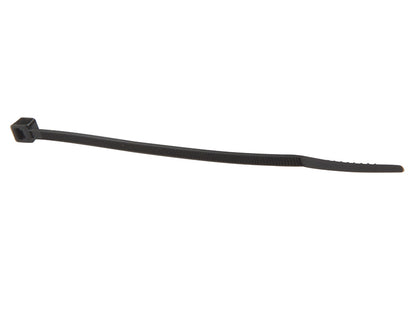 Forgefix Black Cable Ties 2.5mm x 100mm (Bag of 100)