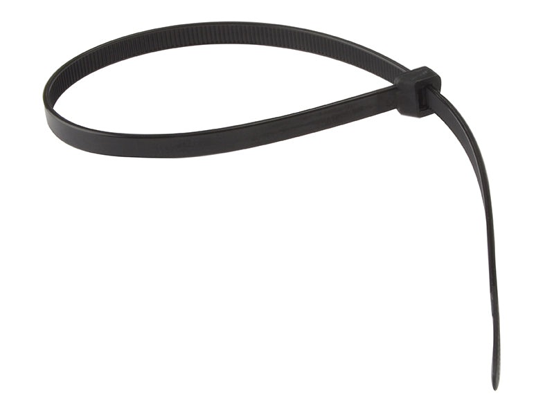 Forgefix Black Cable Ties 8mm x 450mm (Bag of 100)