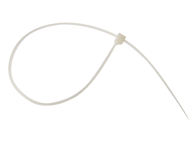 Forgefix Clear Cable Ties 8mm x 450mm (Bag of 100)