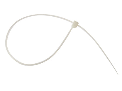 Forgefix Clear Cable Ties 8mm x 450mm (Bag of 100)